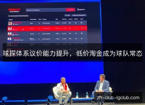 球探体系议价能力提升，低价淘金成为球队常态